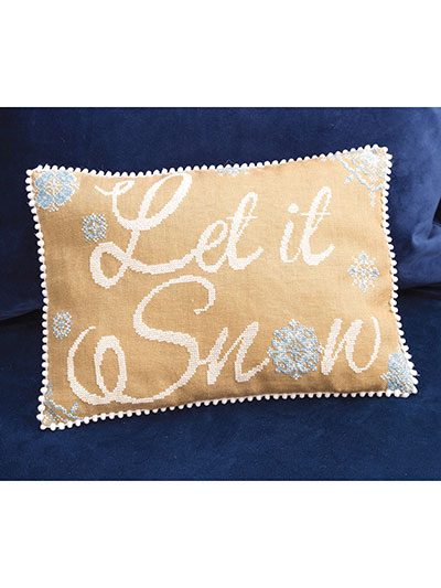 Let It Snow Cross Stitch Pattern