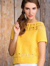 Pineapple Lace Pullover