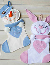 Baby's First Christmas Stocking Ornaments