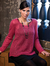 Ethereal Eyelets Pullover