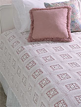 Heritage Lace Coverlet & Doily