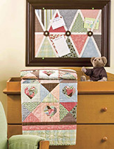 Nouveau Baby Quilt & Keeper Board