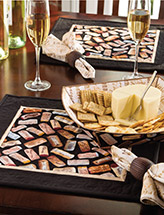 Wine & Cheese Table Set