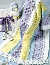 Lace-Up Baby Blanket & Chick