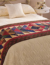 Turnabout Is Fair Play Bed Runner Pattern