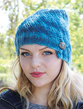 Annie's Signature Designs: Arctic Swirl Hat Knit Pattern