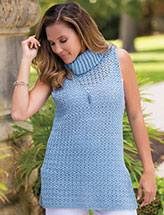 Annie's Signature Designs: Forever Cowl Tank Crochet Pattern