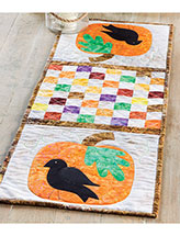 Fall's Here! & Scaredy-Cat Table Runners Pattern