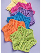 Vibrant Blossoms Dishcloth Crochet Pattern