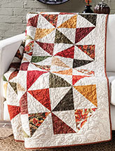 Color Cascade Quilt Pattern