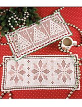 Christmas Filet Crochet Pattern