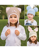ANNIE'S SIGNATURE DESIGNS: Funny Ears Crochet Hats Pattern