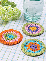 Ring Around Coasters Crochet Pattern