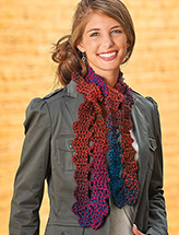 Scarf in a Loop Crochet Pattern