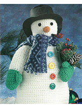 Frosty the Snowman Crochet Pattern