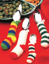 Silverware Socks Crochet Pattern