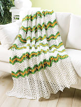 Summer's Day Throw Crochet Pattern