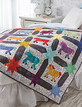 Horse of a Different Color Quilt Pattern