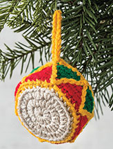 Toy Drum Ornament Crochet Pattern