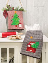 Getting Ready for Christmas Tea Towel Set Quilt Pattern