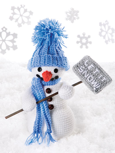 Friendly Snowman Crochet Pattern