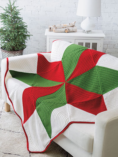 Christmas Star Throw Crochet Pattern
