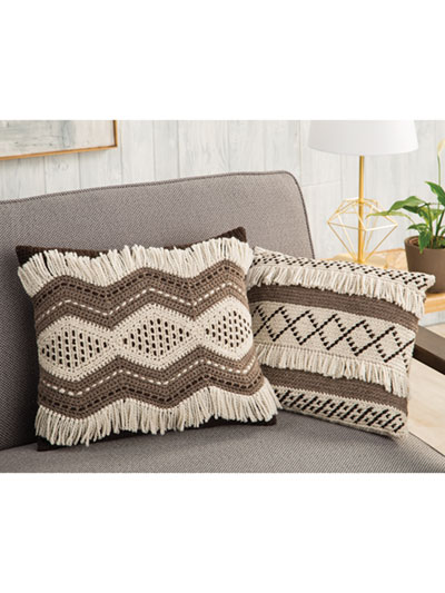 Mali Tribal Pillows Crochet Pattern