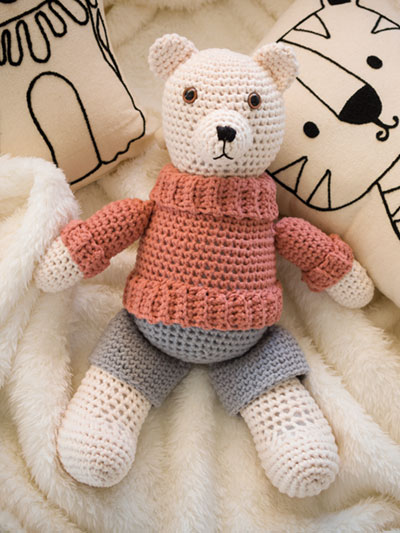 Mr. Bear Crochet Pattern