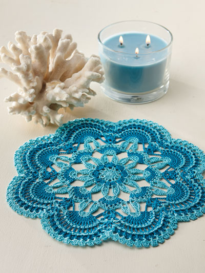 Seascape Doily Crochet Pattern