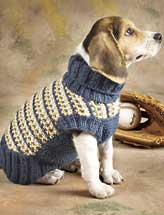 Slip-Stitch Dog Sweater