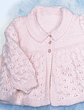 Knitted Lacy Jacket