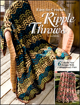 Easy-to-Crochet Ripple Throws