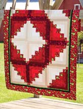 Cabin in the Orchard Quilt Pattern