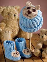 Teddy Bear Set Crochet Pattern