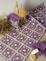 Lilac Blossoms Table Runner