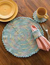 In the Round Place Mat Set