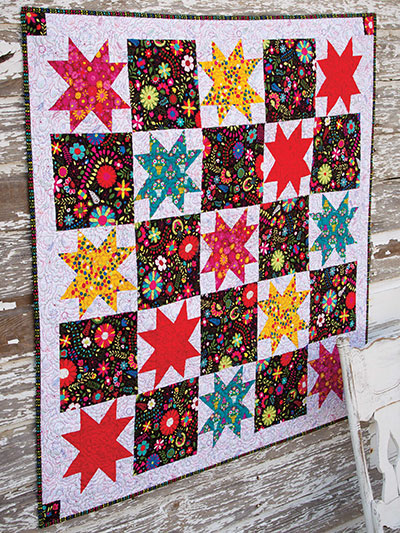 Star Stomp Wall Quilt Pattern