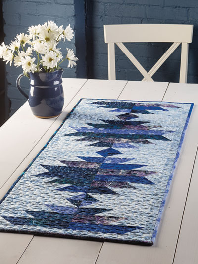 EXCLUSIVELY ANNIE'S: Blue Hawaiian Mountains Quilt Pattern