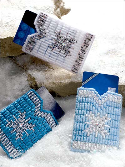 Snowflake Gift Card Sleeves