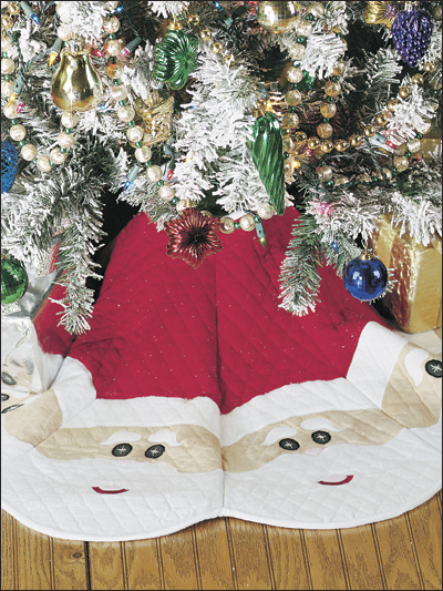 Jolly Santa Tree Skirt