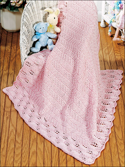 Precious in Pink Baby Blanket