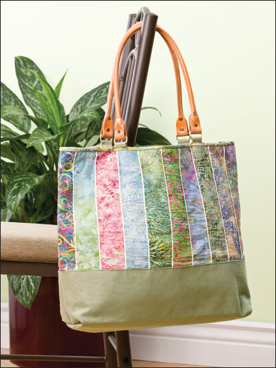 Sewing - Handbag Patterns - Patchwork Bag Patterns - Jelly Roll Tote