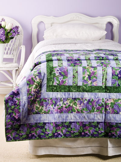 The Scent of Lilacs Quilt Pattern
