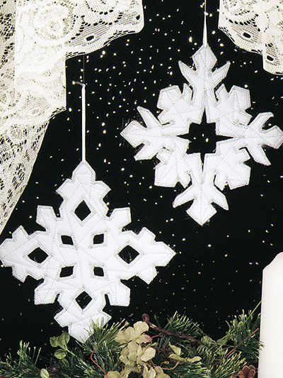 Snowflake Duo Ornaments
