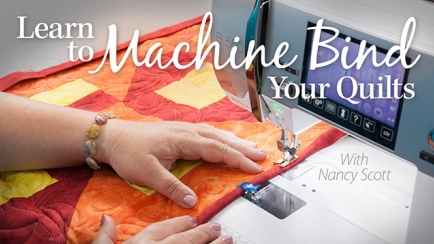 Learn to Machine Bind Your Quilts