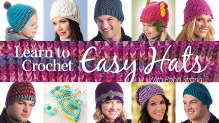 Learn to Crochet Easy Hats