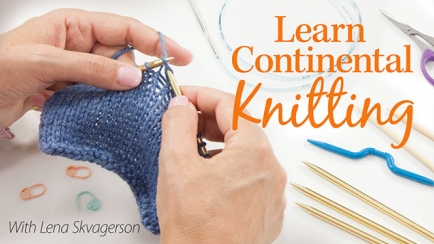 Learn Continental Knitting