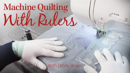 Machine Quilting With Rulers