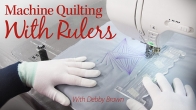 Machine Quilting With Rulers