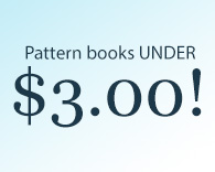 Pattern books $3 or less!